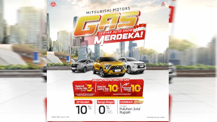 Program Penjualan Mitsubishi Motors Gebyar Auto Show (GAS) AGUSTUS 2024