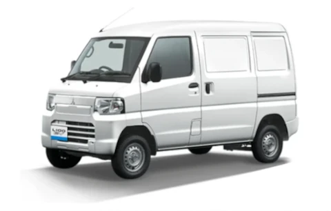 mitsubishi jakarta l100 ev front