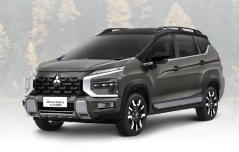 mitsubishi jakarta new xpander cross front