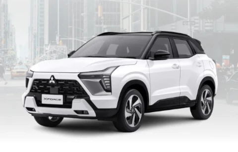 mitsubishi jakarta xforce front